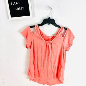 Lucky Brand Cold Shoulder Top